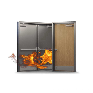 Technologie Professional Manufacturing Grey Exterior Masonite Fire Classé Porte